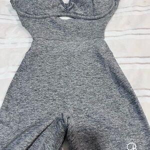 Bombshell Sportswear Gray Romper